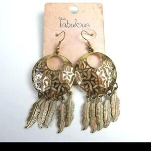Gold Dangle Earrings